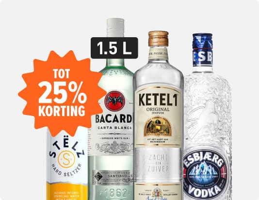 Actieknallers. De beste mixdrank aanbiedingen van deze week.